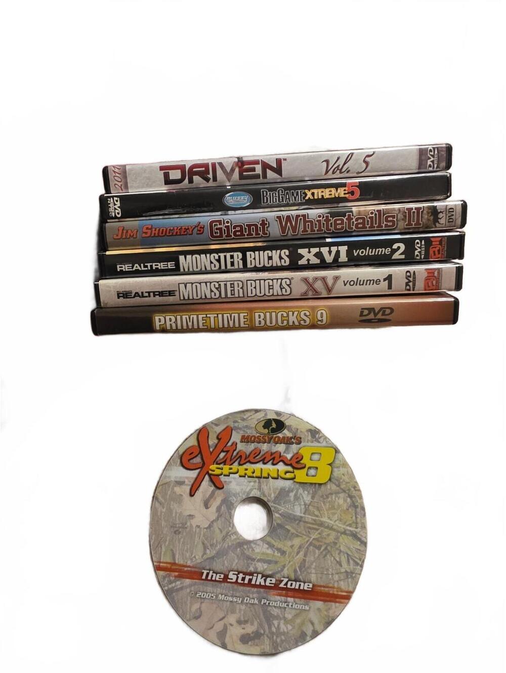 Hunting Dvd Lot Monster Bucks Big Game Primetime
